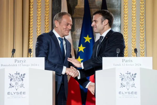 Macron and Tusk