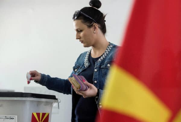North Macedonia Vote